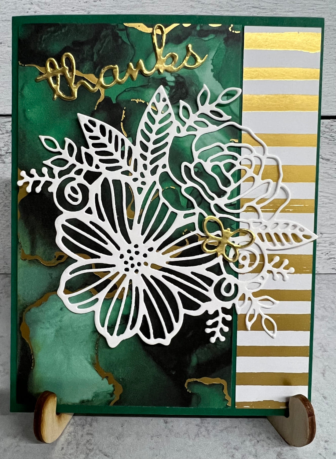 Expressions In Ink and Artistic Dies Make A Beautiful Card