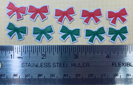 Stampin' UP! Retired Designer Series Paper - Santa's Workshop - Die Cut Pack - Bows